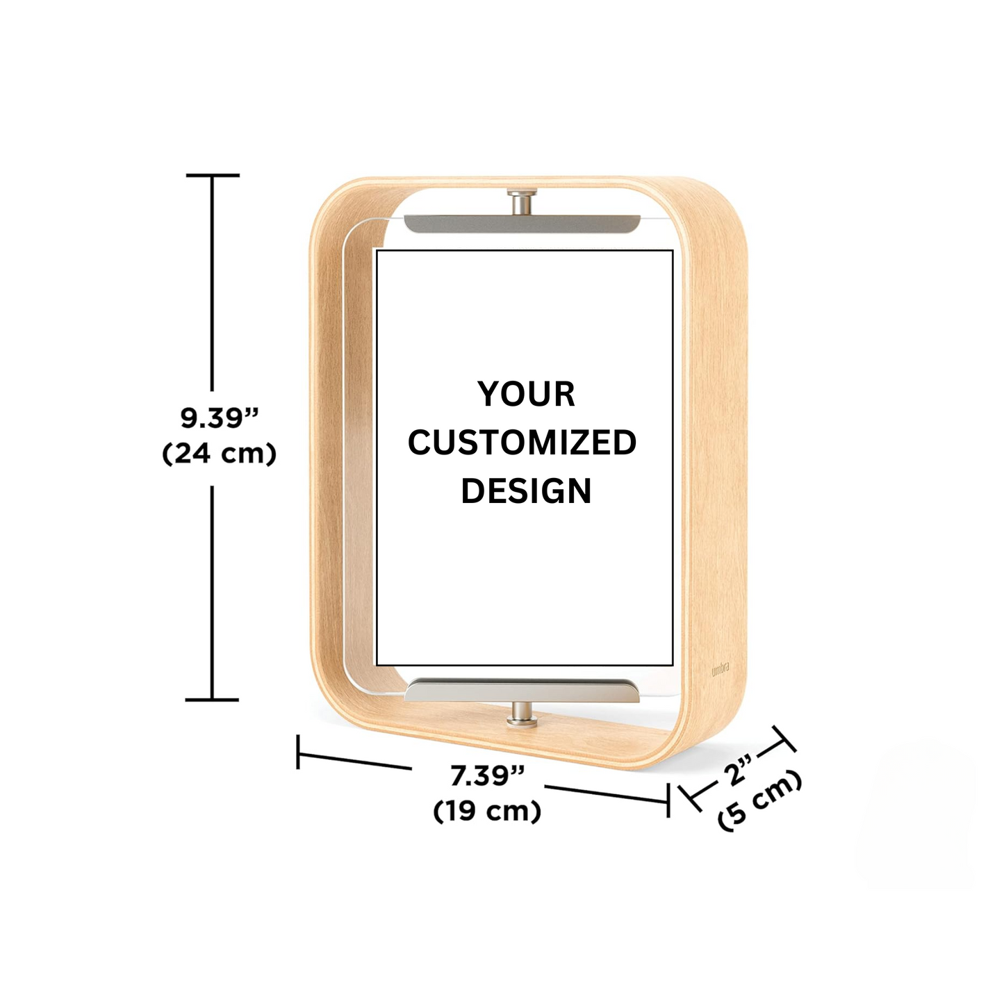 Custom Google Review Stand - Rotating